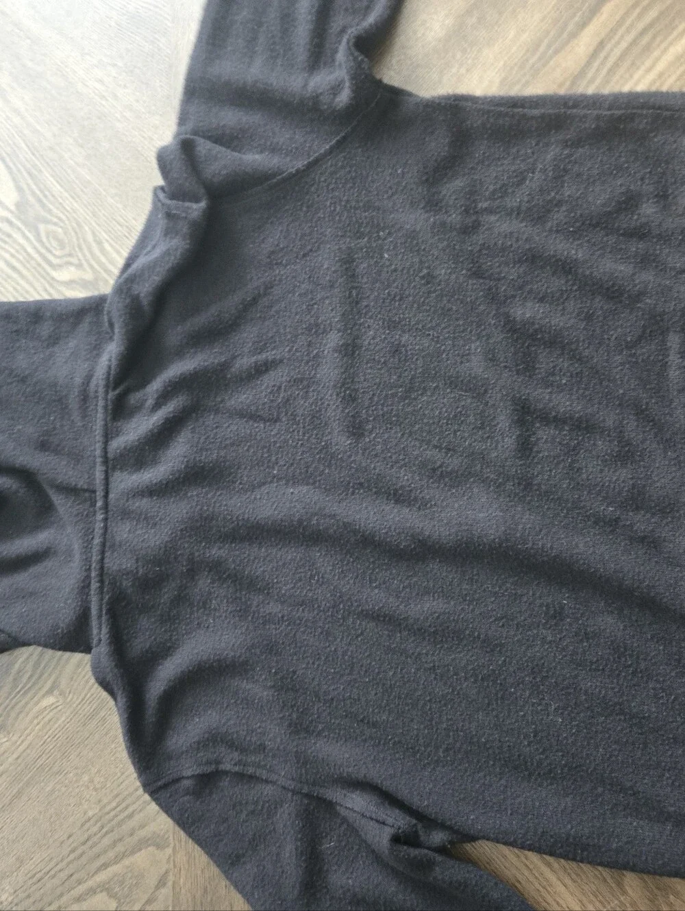 Alo Yoga Alolux Soho Getaway Cropped Hoodie in Black sz SMALL